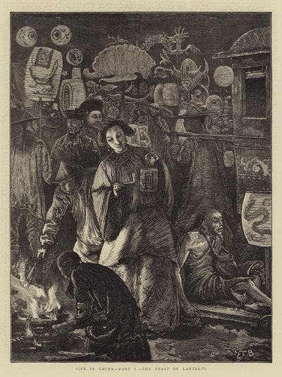 Leven in China, Deel I, het Lantaarnfeest door Edward Frederick Brewtnall